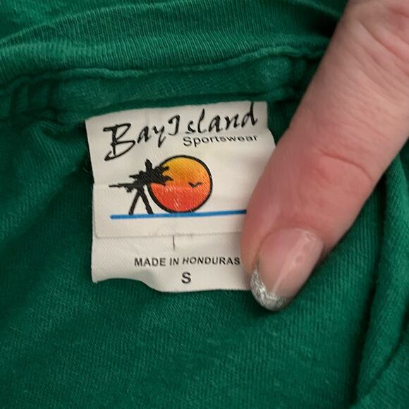 Bay Island Sportswear "Look at These Shamrocks" Tee - Size S - Picture 4 of 4